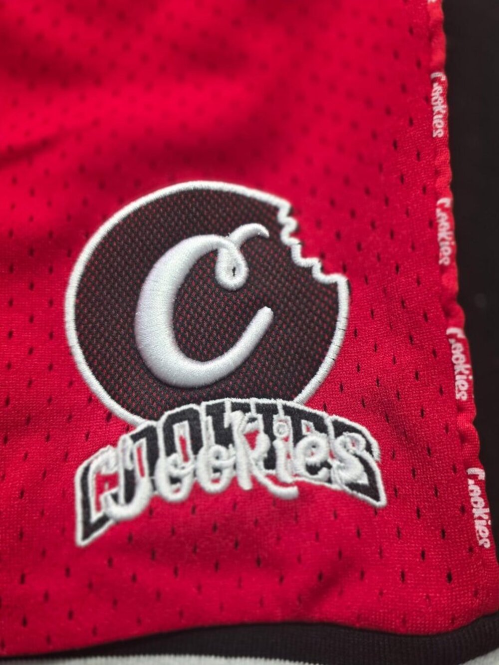 New** Cookies Shorts in Red- Size 2XL